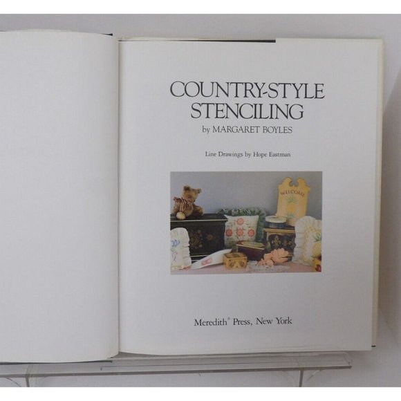 Country Style Stenciling Margaret Boyles Meredith Press ©1991 Folk Art Decor - Picture 5 of 11